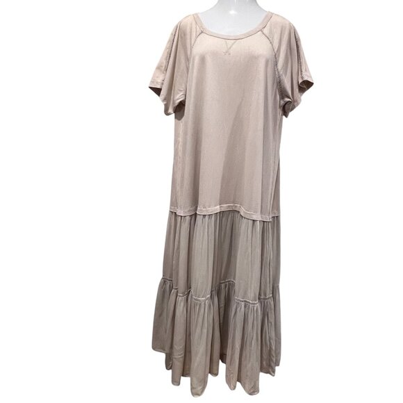 Free People Sun Fade Midi Dress, NWT, Thistle Seed, L - Picture 6 of 15